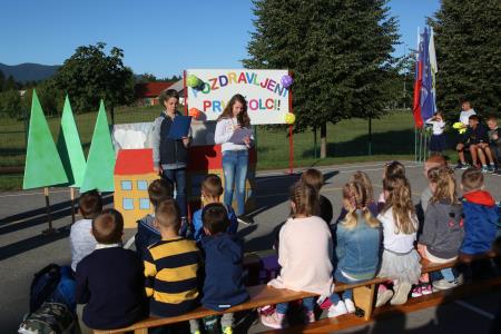 SPREJEM PRVOŠOLČKOV BEGUNJE 07 FOTO LJUBO VUKELIČ